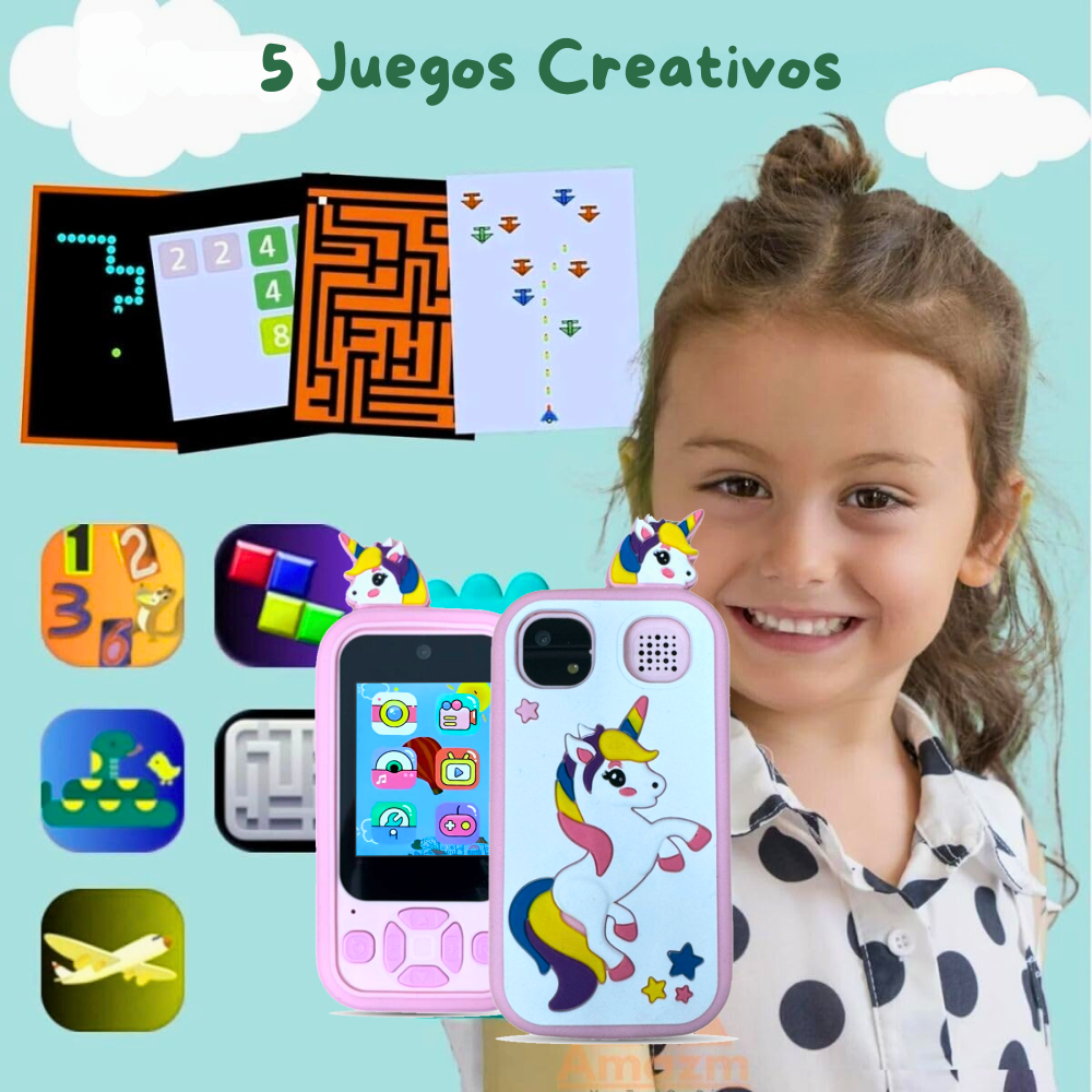 Teléfono Celular De Juguete Con Cámara