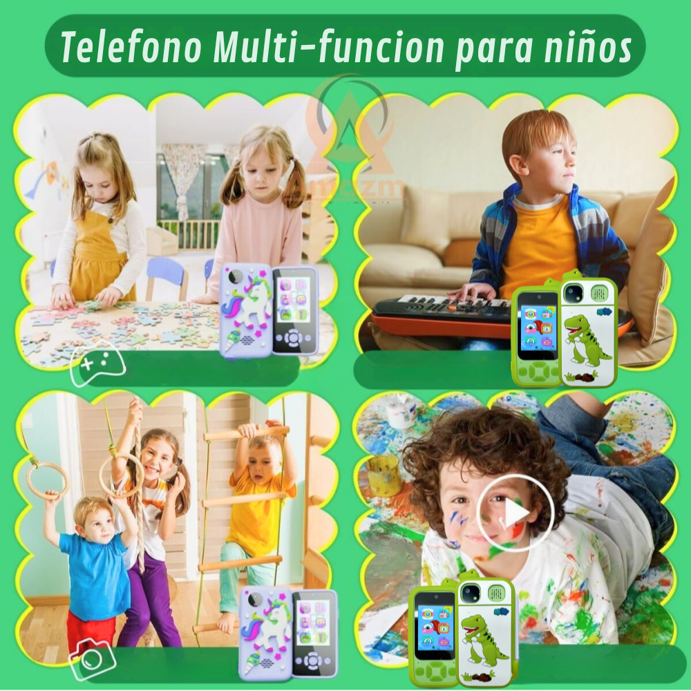 Teléfono Celular De Juguete Con Cámara